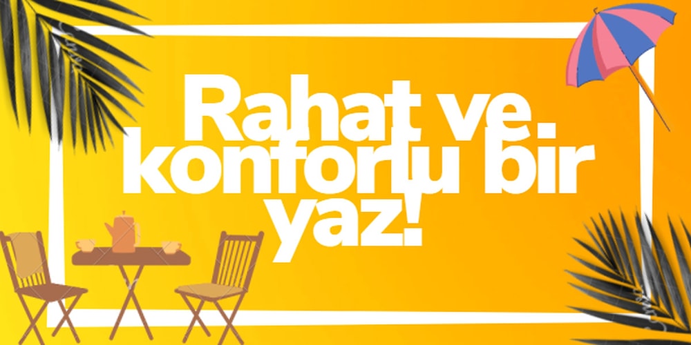 Mevsimin Renkleriyle Yazı Evinize Taşıyacak Mobilya ve Aksesuarlar