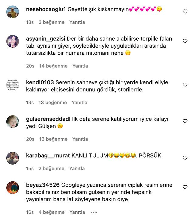 Seren Serengil, Gülşen'in Giydiği Kasık Dekolteli Elbisesini Eleştirdi: "Bunun Şeyi Görünmüş Aşağısı..."