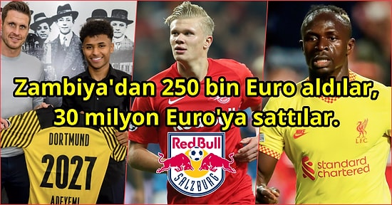 Dünya Futboluna Patır Patır Genç Yetenekler Sunan Red Bull Salzbug'un Bünyesinden Transfer Edilen Futbolcular