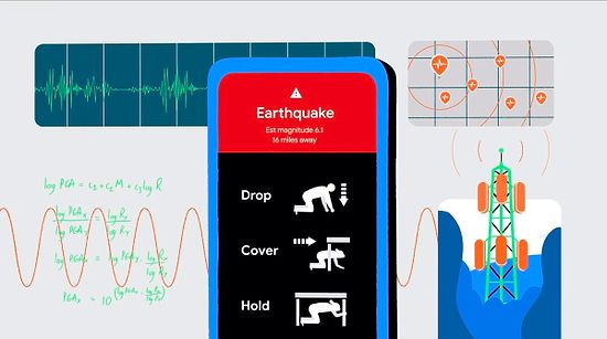 Google'ın Android Deprem Uyarı Sistemi Nasıl Oluyor da Depremleri Önceden Haber Verebiliyor?