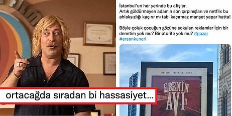 Yazar Said Ercan Cem Yılmaz'ın Erşan Kuneri Dizisini 'Ebenin Avı' Afişi Üzerinden Hedef Gösterdi