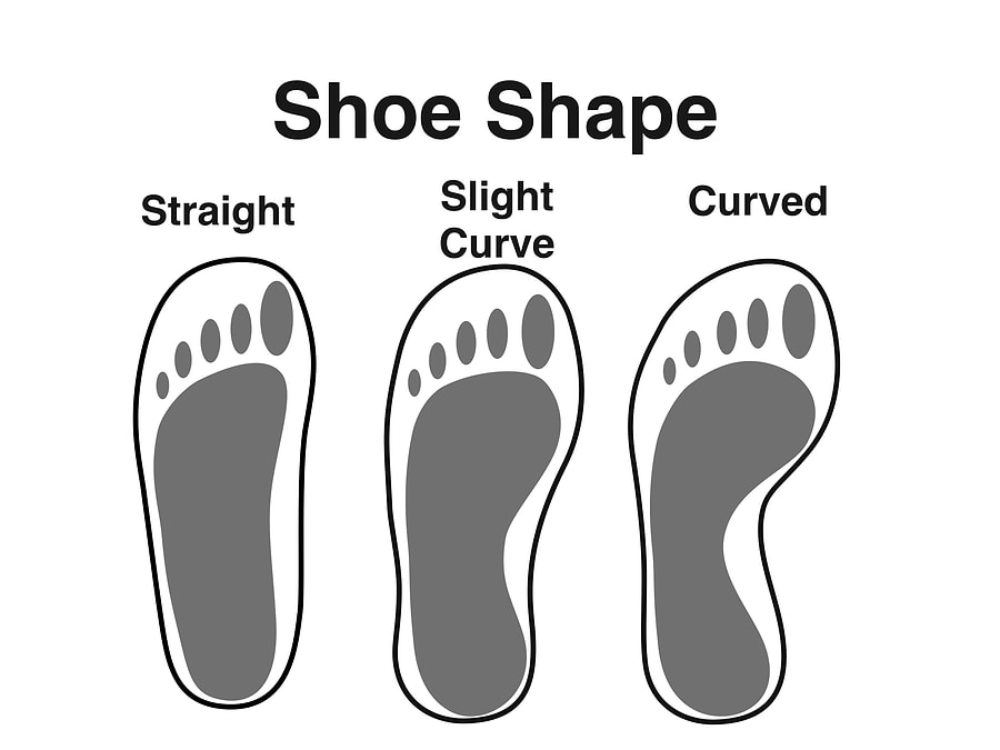 Lead foot. Foot Shape Shoes.