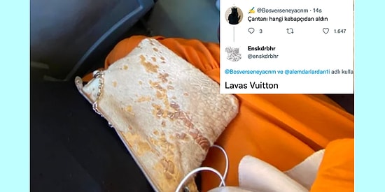 Bir Twitter Kullanıcısının Lavaşa Benzetilen Çantası Goygoyculara Meze Oldu