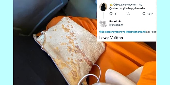 Bir Twitter Kullanıcısının Lavaşa Benzetilen Çantası Goygoyculara Meze Oldu