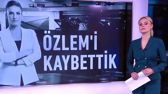NTV Spikeri Seda Öğretir, Meslektaşı Özlem Sarıkaya Yurt'un Vefat Haberini Verirken Konuşmakta Güçlük Çekti