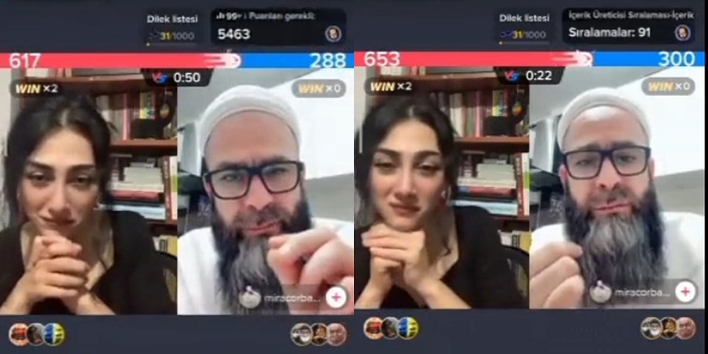 Birden Fazla Kadınla Evli Olan Adam, Yeni Eş İstediğini Söyleyip TikTok Canlı Yayınında Medineli Kadın Aradı