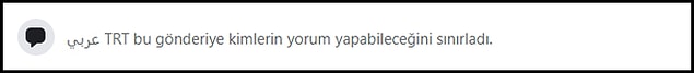 Ancak bu haberlerin altındaki yorumların silindiği ve yorum yapabilecek kişilere kısıtlama getirildiği görüldü. 👇