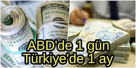 Türkiye'de ve ABD'de Asgari Ücret Farkı: Ev, Araba, Telefon Almak İçin Kaç Saat Çalışmak Gerekiyor?