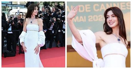 Cannes Film Festivali'nde Prömiyerini Yapan Armageddon Time Yıldızı Anne Hathaway Görünüşüyle Göz Kamaştırdı
