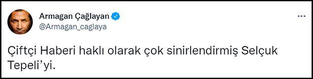 Twitter'da TT olan Selçuk Tepeli'ye sosyal medya kullanıcılarının tepkileri 👇