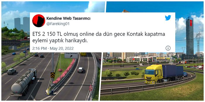 Milli Oyunumuz Euro Truck Simulator 2'nin Fiyatı 4 Katına Çıktı: Türk Oyuncular Ufak Bir Şok Yaşadı