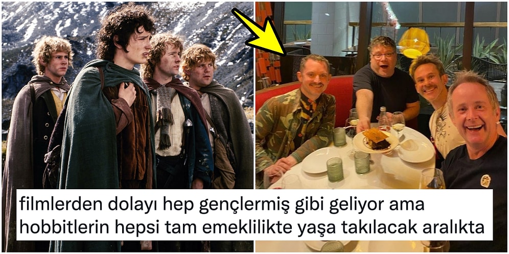Tam 21 Yıl Önce Yayımlanan Yüzüklerin Efendisi Filminin Hobbitlerini Görünce Bi' Miktar Yaşlı Hissedeceksiniz
