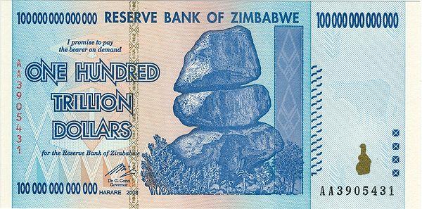 2008 Zimbabwe Enflasyonu
