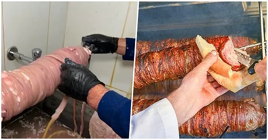 En Çok Sevilen Sakatattan Olan Kokoreçin Hazırlanış Sürecini Görünce Mide Öz Suyunuz Ağzınıza Gelecek