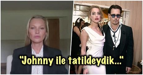 Amber Heard'ün Merdiven İddiasının Ardından Kate Moss Mahkemede Johnny Depp ile Alakalı Neler Söyledi?