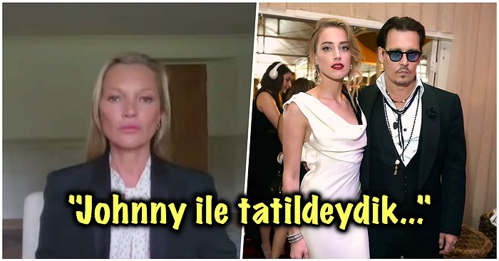 Amber Heard'ün Merdiven İddiasının Ardından Kate Moss Mahkemede Johnny Depp ile Alakalı Neler Söyledi?