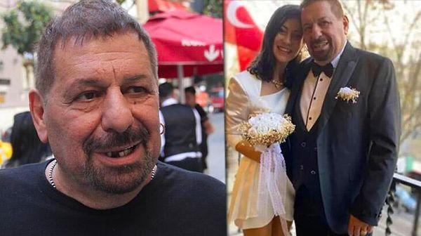 2. evliliğini yapan Erman Toroğlu kendisinden 34 yaş küçük Ezgi Yavuz ile evlenmişti.