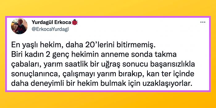 Devlet Hastanesindeki Doktor Azlığı Nedeniyle Annesiyle Birlikte Yaşadığı Mağduriyeti Paylaşan Kullanıcı