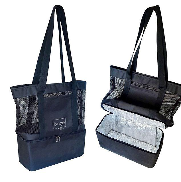 13. Hem çanta hem soğuk tutucu olarak kullanılabilecek termal çanta...