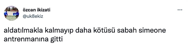 Böyle de bir gerçek var.