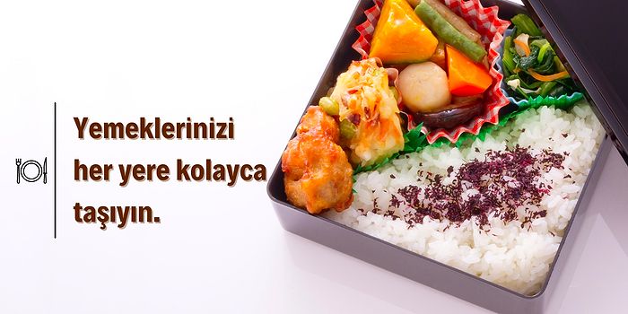 Her Yere Yemek Taşımakta Zorlananlar İçin Taşınabilir Yemek Kapları