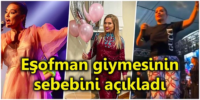 Demet Akalın Sahnede Neden Eşofman Giydiğini Açıkladı! "Tedavi Alıyordum"