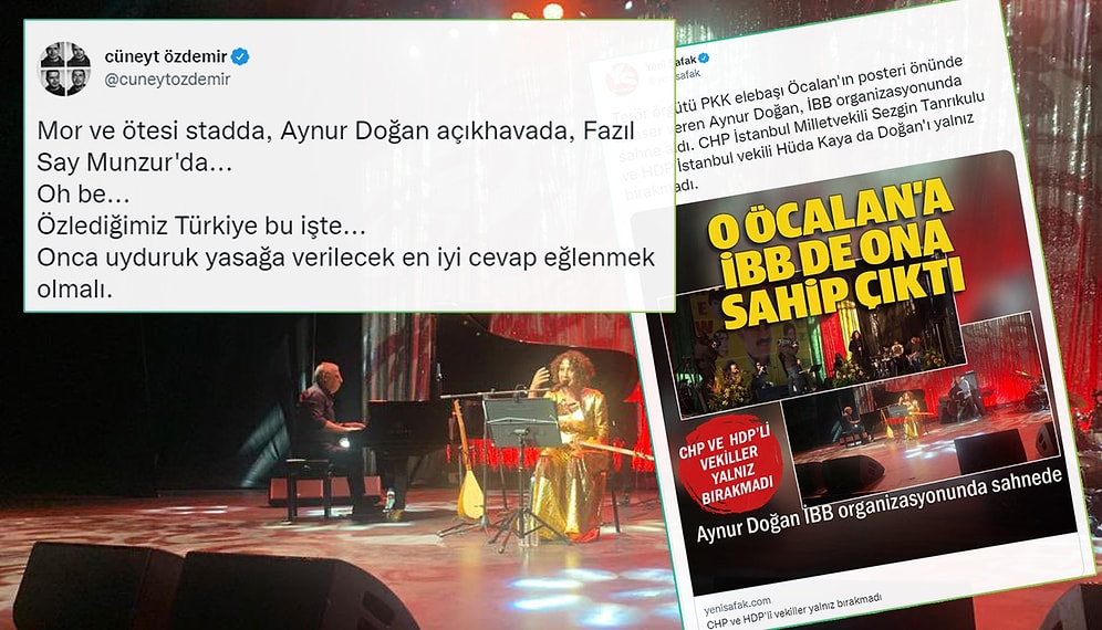 Aynur Doğan İBB Konserinde Sahne Aldı, Tartışmalar Başladı: Kim, Ne Diyor?