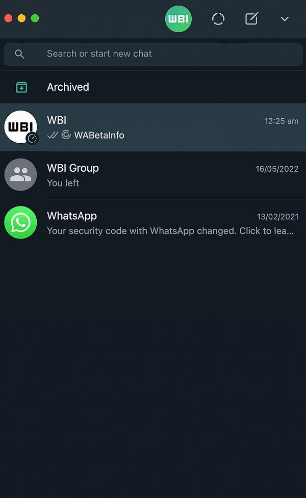 Ekran görüntüsünde görebileceğiniz gibi, sohbetteki en son mesaj bir durum güncellemesine yanıt olduğunda WhatsApp farklı bir simge gösteriyor.