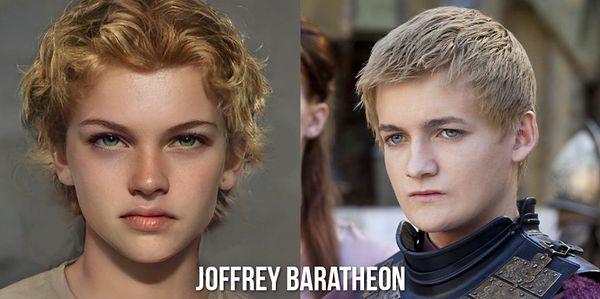 16. Dizi tarihinin en kötü karakterlerinden biri olan Joffrey Baratheon: