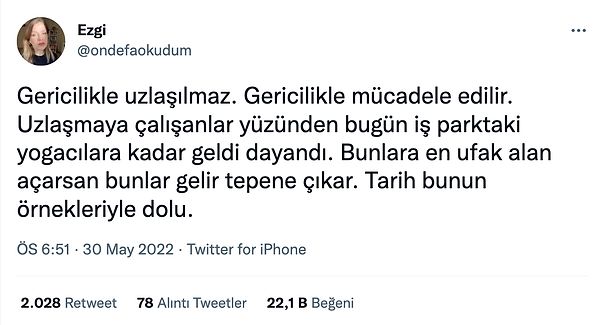 2. Son zamanlarda kabus gibi çöken baskılara dair...