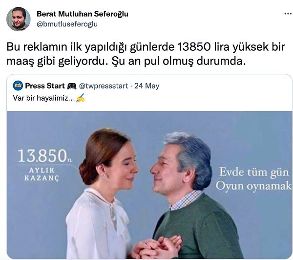 10. Mizah da enflasyon karşısında eridi.