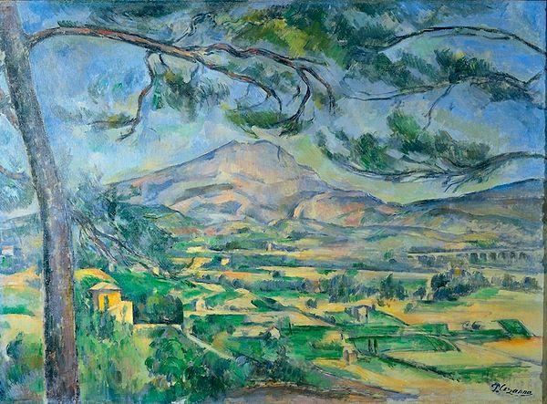 16. Paul Cezanne - Sainte Victorie Dağı (1887)