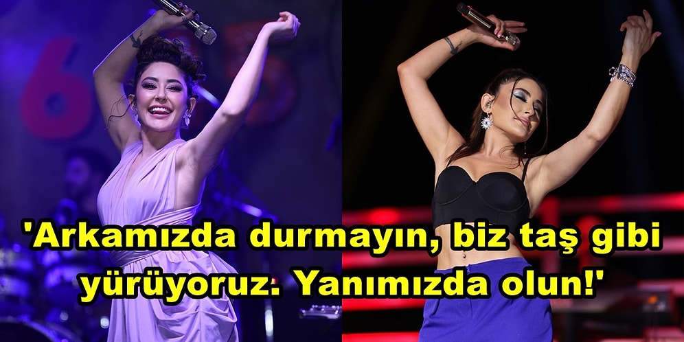 Konseri İptal Edilen Melek Mosso'nun Sahneden Tüm Kadınlara Seslendiği Ayakta Alkışlanacak Özgürlük Konuşması