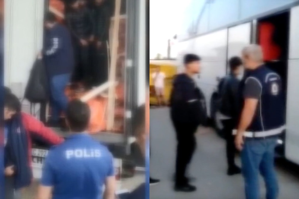 Esenyurt'ta TIR Kasasında 81 Düzensiz Göçmen Yakalandı