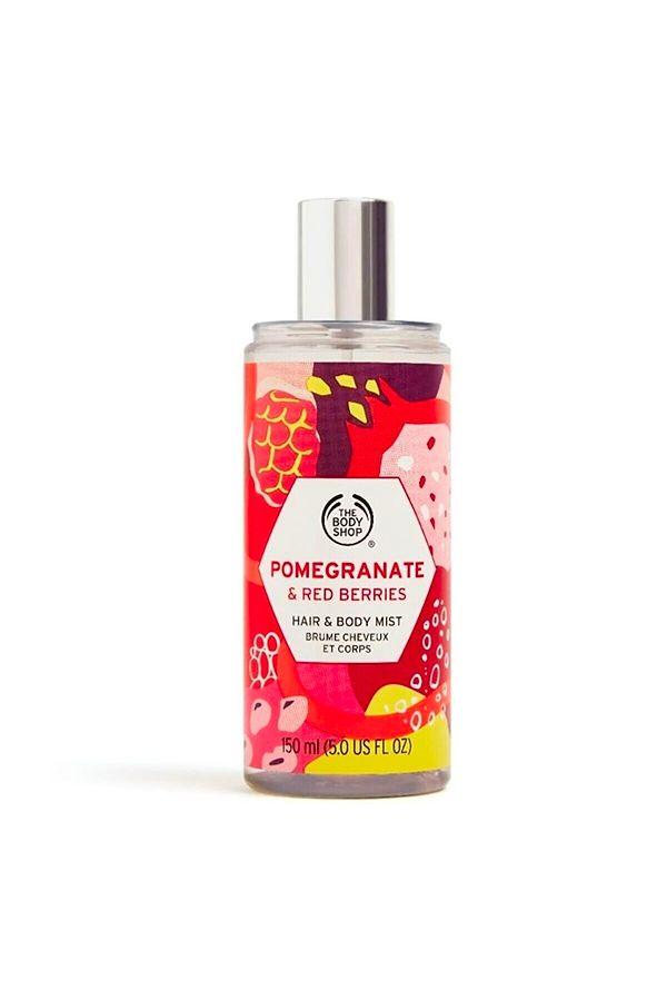 4. THE BODY SHOP Pomegranate & Red Berries Saç Ve Vücut Misti