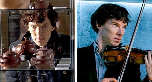7. Sherlock -  Benedict Cumberbatch