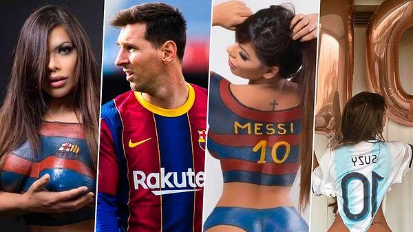 Suzy Cortez, Messi'ye olan hayranlığıyla tanınmıştı ve popüler olmuştu. Hatta durumdan rahatsız olan Messi, Cortez'i sosyal medya hesaplarından engellemişti.