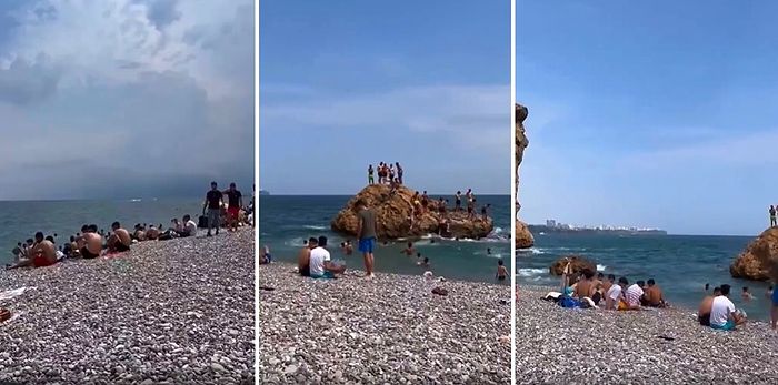 Antalya Konyaaltı Sahilinin Sığınmacı Akınına Uğramasına Vatandaş Tepkisi: 'Bu Ülkeye Turist Gelir mi?'