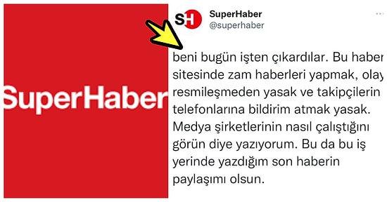 SuperHaber'de Sigortasız Çalıştırıldığı İddia Edilen Kadının Sitenin Hesabından Yaptığı Paylaşımlar Gündemde