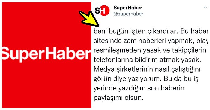 SuperHaber'de Sigortasız Çalıştırıldığı İddia Edilen Kadının Sitenin Hesabından Yaptığı Paylaşımlar Gündemde