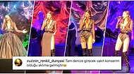Sahnede Yavaş Yavaş Soyunarak Mayosuyla Kalan Defne Samyeli'nin Şovu Geceye Damgasını Vurdu!