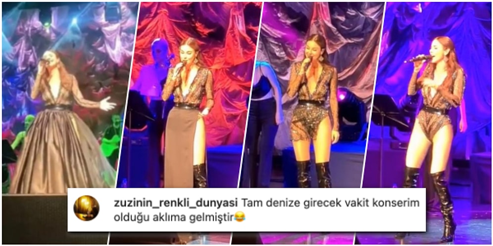 Sahnede Yavaş Yavaş Soyunarak Mayosuyla Kalan Defne Samyeli'nin Şovu Geceye Damgasını Vurdu!