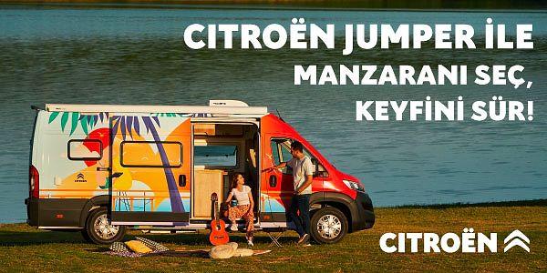 İşte tüm bu ayrıcalıkların hepsini Citroen Jumper Karavan’da bulacaksınız!