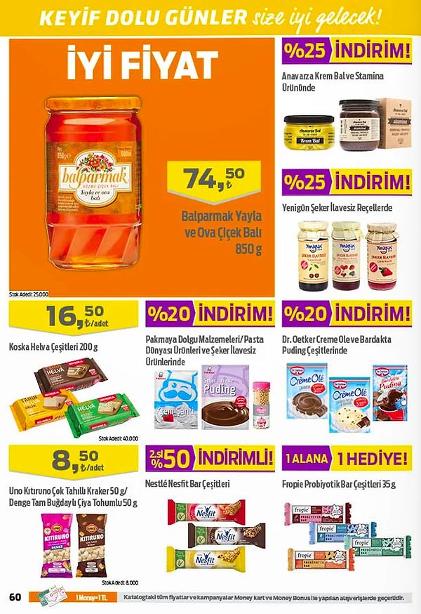 Koska Helva Çeşitleri 200 g 16,50 TL.