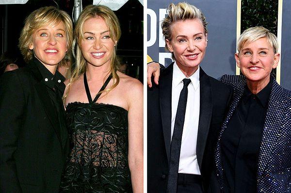 13. Ellen DeGeneres ve Portia de Rossi 17 yıldır evliler.