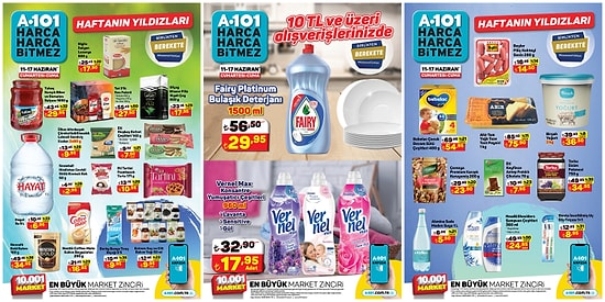 11 - 17 Haziran 2022 A101 Haftanın Yıldızları Kataloğu