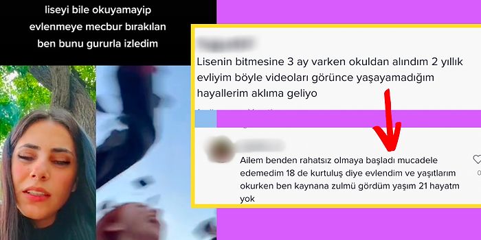 Çocuk Yaşta Evlendirilen Kadınların TikTok'taki Bir Videoya Yaptığı Yorumları Okuyunca İçiniz Sızlayacak