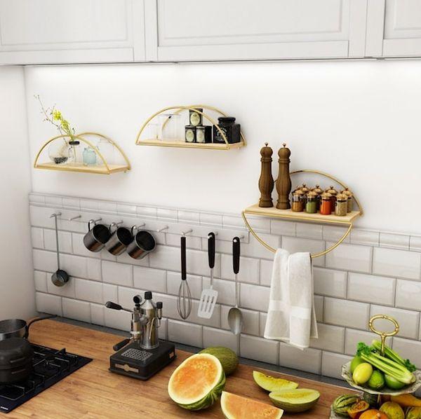 5. Geometrik paslanmaz raflar sayesinde mutfaklarınızda şık ve tarz bir görünüm oluşturabilirsiniz desek?