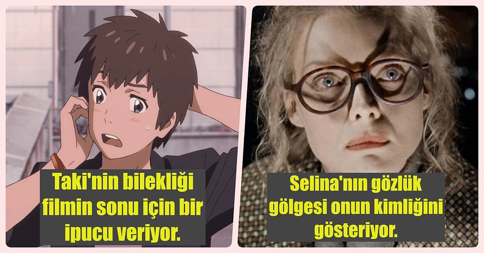 Filmlerin Sonunu Verdikleri İpuçları ile İzleyenlere Önceden Sezdiren Sahneler