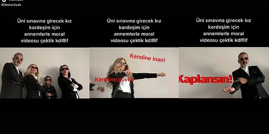 Bu Video Sizi Gaza Getirecek: Üniversite Sınavına Girecek Kızları İçin Motivasyon Videosu Çeken Muhteşem Aile